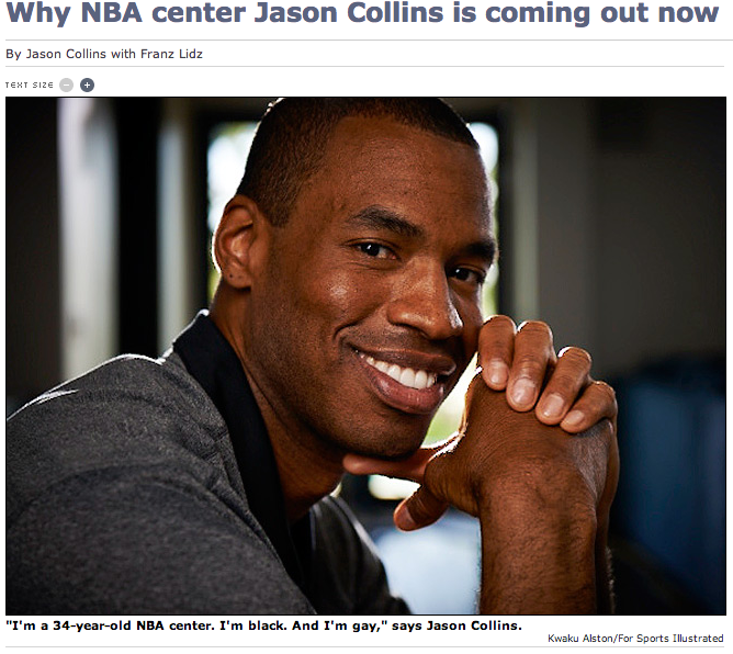 Homosexuell, Bill Clinton, Jason Collins, Charlie Sheen, NBA